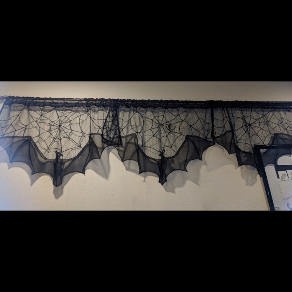 Wicked Bat Curtain Panel - Picture 11 of 11